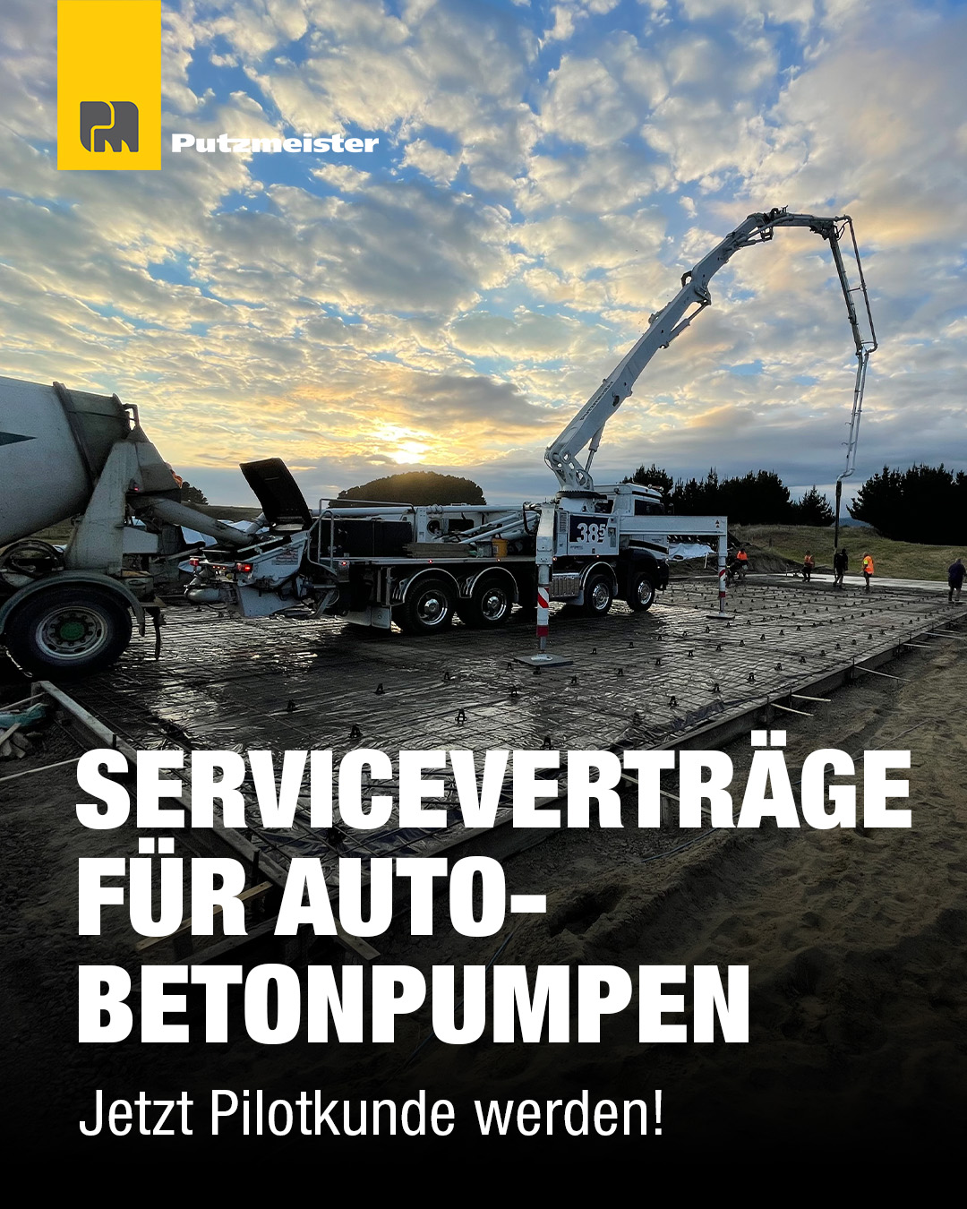Service Contracts for truck-mounted concrete pumps BSF