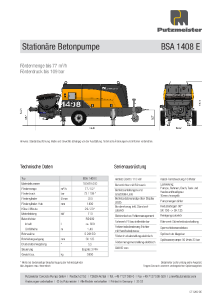 BSA 1408 E Typenblatt DE