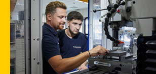 We congratulate our apprentices