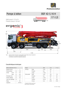 BSF 42-5 EU Fiche Téchnique FR