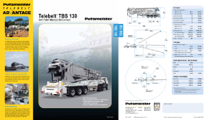 Telebelt TBS130 Brochure US